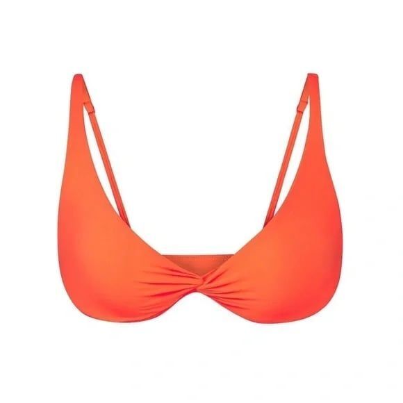 Skims Fits Everybody Skimpy Scoop Bralette Fire Size XS